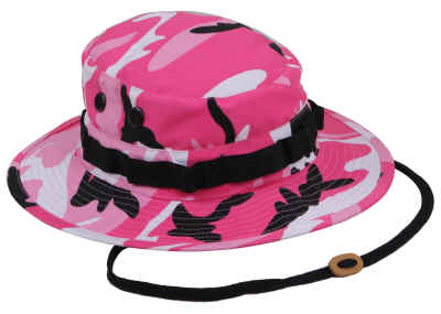 Pink Camo Boonie hat